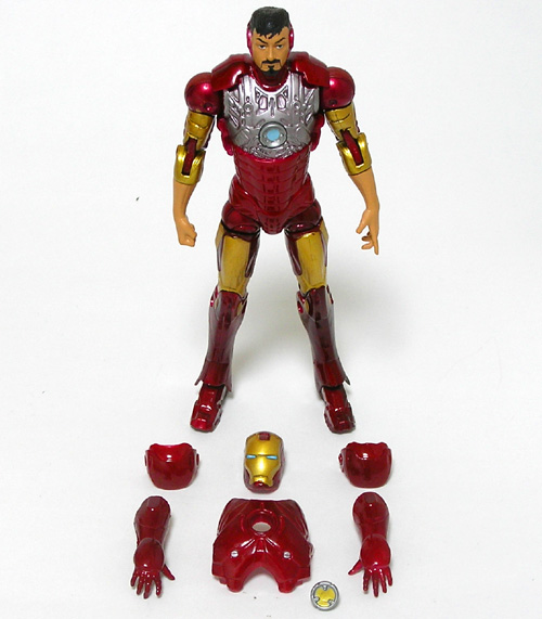 アイアンマン プロトタイプ アクションフィギュア レビュー ハズブロ 6インチ Hasbro Iron Man Prototype アクション フィギュア情報サイト ポーズ ギミック